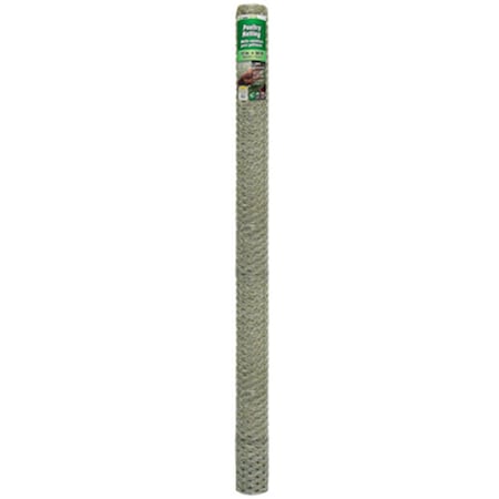 Midwest Airlines Midwest Air 308447B 72 in. x 50 ft. Galvanized Poultry Netting MI576735